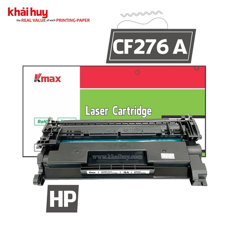 [HMUCLSR155/184] HỘP MỰC IN LASER KMAX CF276A (CÓ CHIP)