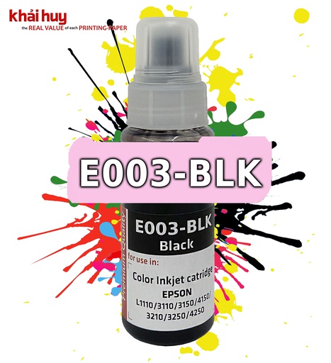 [MNAPPHU1561/16] CHAI MỰC NẠP NƯỚC KHẢI HUY E003BLK-03
