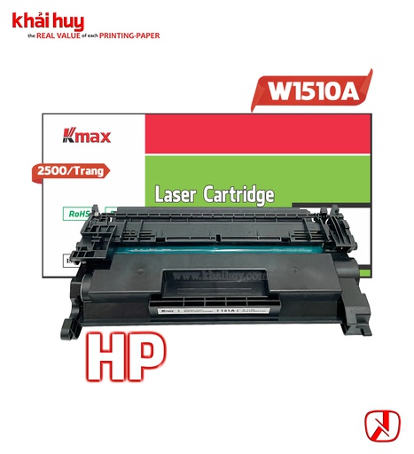 [HMUCLSR1551/25] HỘP MỰC IN LASER KMAX W1510A (KHÔNG CHIP)