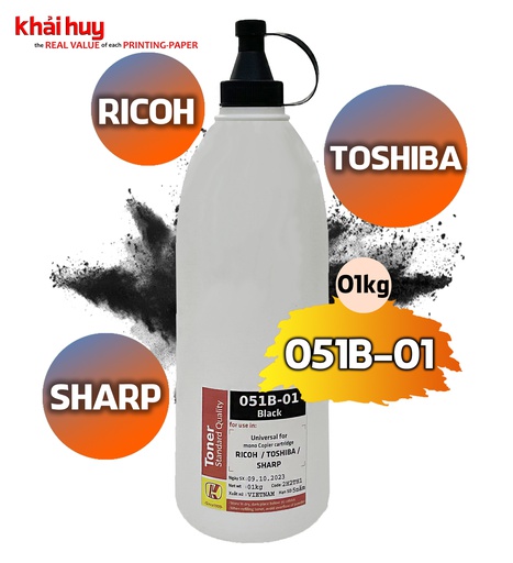 [MNAPCPY155/8] CHAI MỰC ĐỔ BỘT KHẢI HUY 051B-01