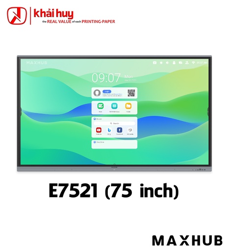 [MANTTAC156/3] MÀN HÌNH TƯƠNG TÁC GIÁO DỤC MAXHUB E7521