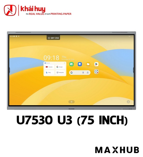 [MANTTAC1561/9] MÀN HÌNH TƯƠNG TÁC GIÁO DỤC MAXHUB U7530