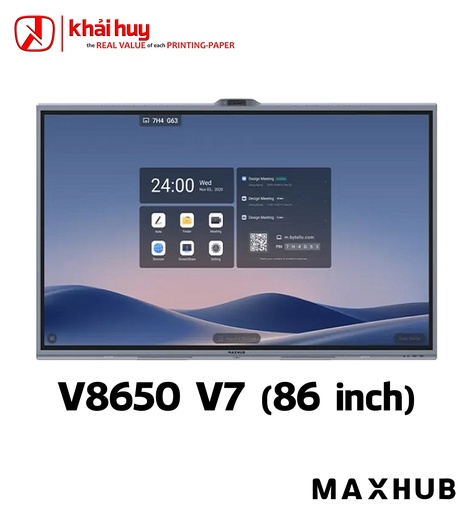 [MANTTAC1561/19] MÀN HÌNH TƯƠNG TÁC DOANH NGHIỆP MAXHUB V8650