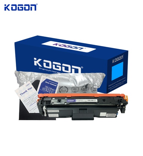 [HMUCLSR156/412] Hộp mực in laser KOGON CRG-069C (1.9K, cyan, có chíp) - Dùng cho máy LBP 674cx/ 673cdw