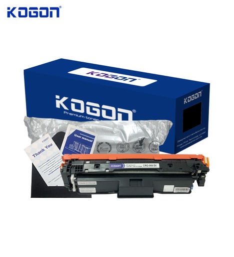 [HMUCLSR156/413] Hộp mực in laser KOGON CRG-069BK (2.1K, black, có chíp) - Dùng cho máy LBP 674cx/ 673cdw